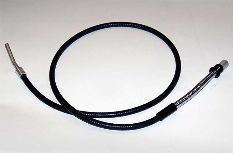 fiber optic flex and stay system