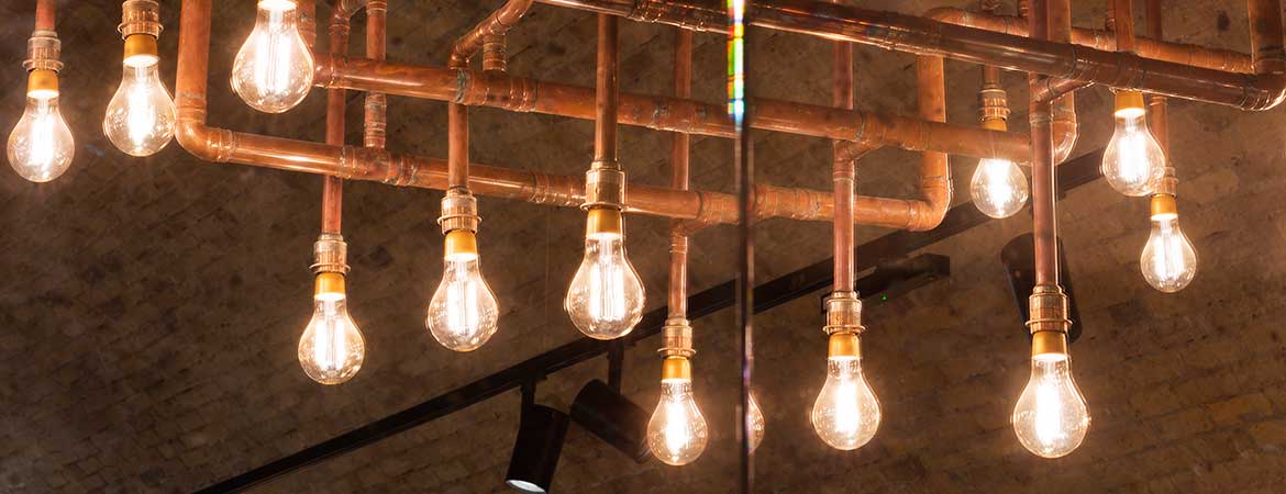 fiber optic lighting in the cp hart luxury bathroom showroom