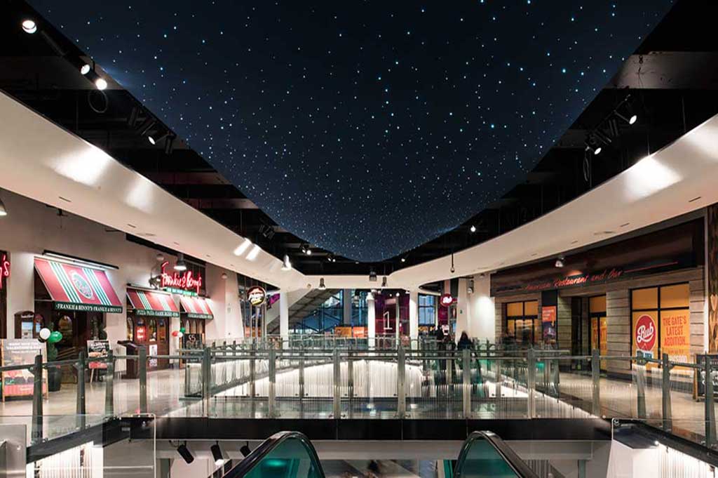 fiber optic star cloth in the gate, newcastle