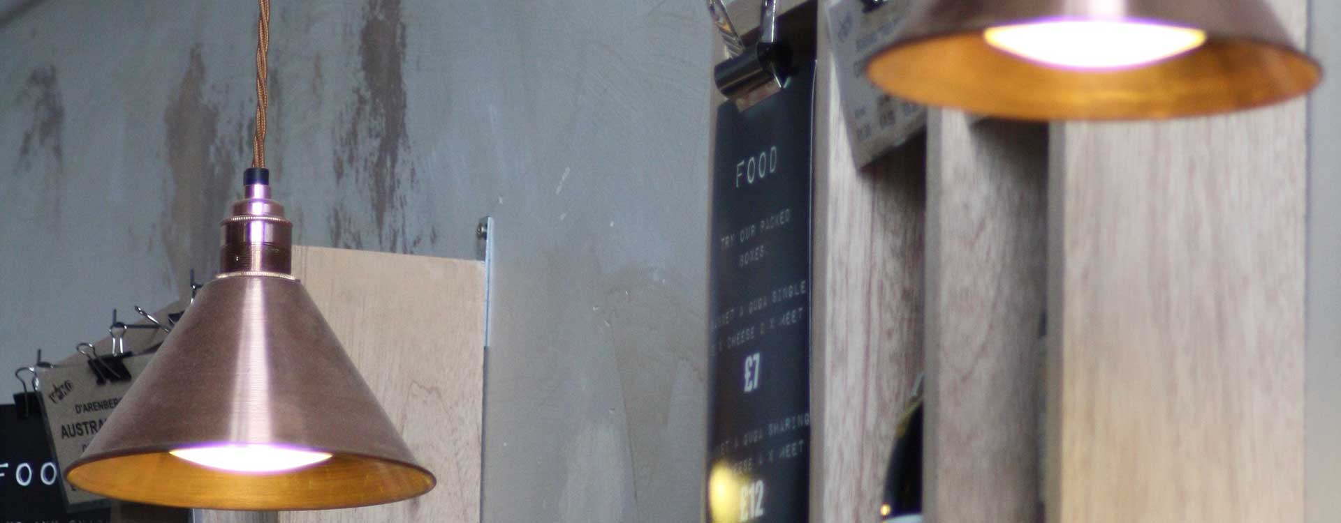 led lighting in vino wines edinburgh store