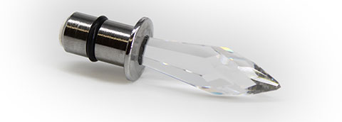 cr3 crystal fitting for fiber optics