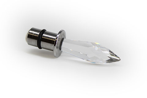 ufo cr3 crystal fitting for fiber optic lighting