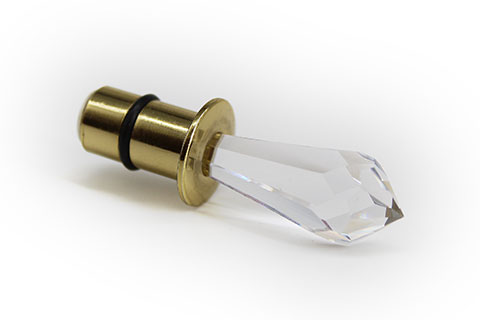 ufo cr4 crystal fitting for fiber optic lighting