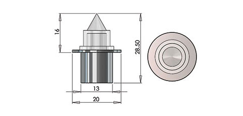 12dsf sparkle fitting cad image