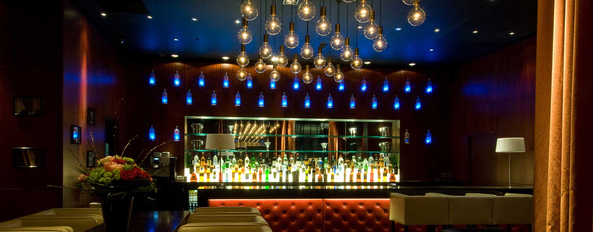 fiber optic lighting in the cinema de lux