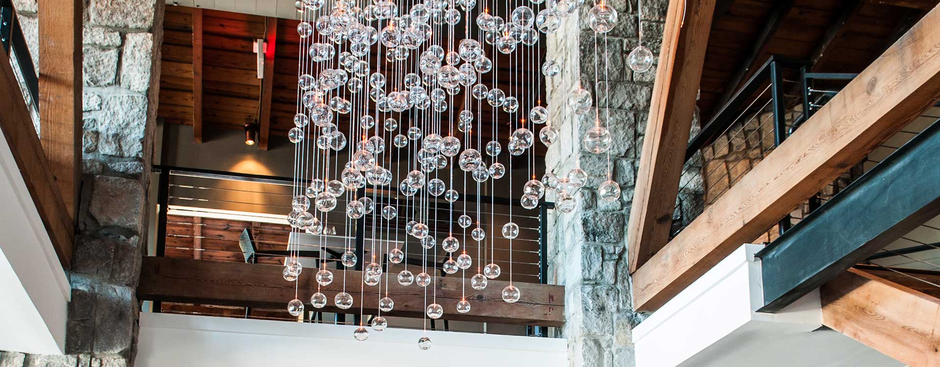 fiber optic lighting in the hotel domestique