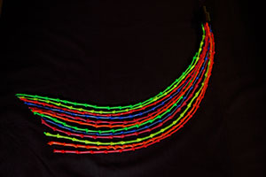 uv reactive opulence fiber