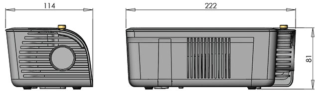 cad image of luna fiber optic illuminator