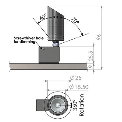 ionic MX directional fitting cad