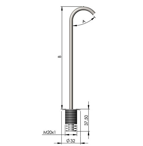 lmc1 led fitting cad image