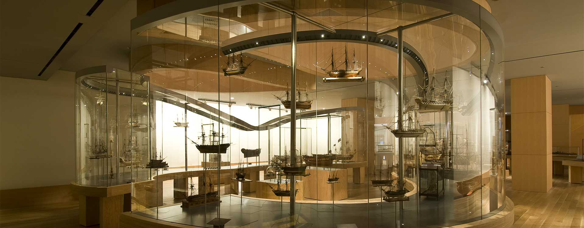 fiber optic lighting in the art gallery of ontario