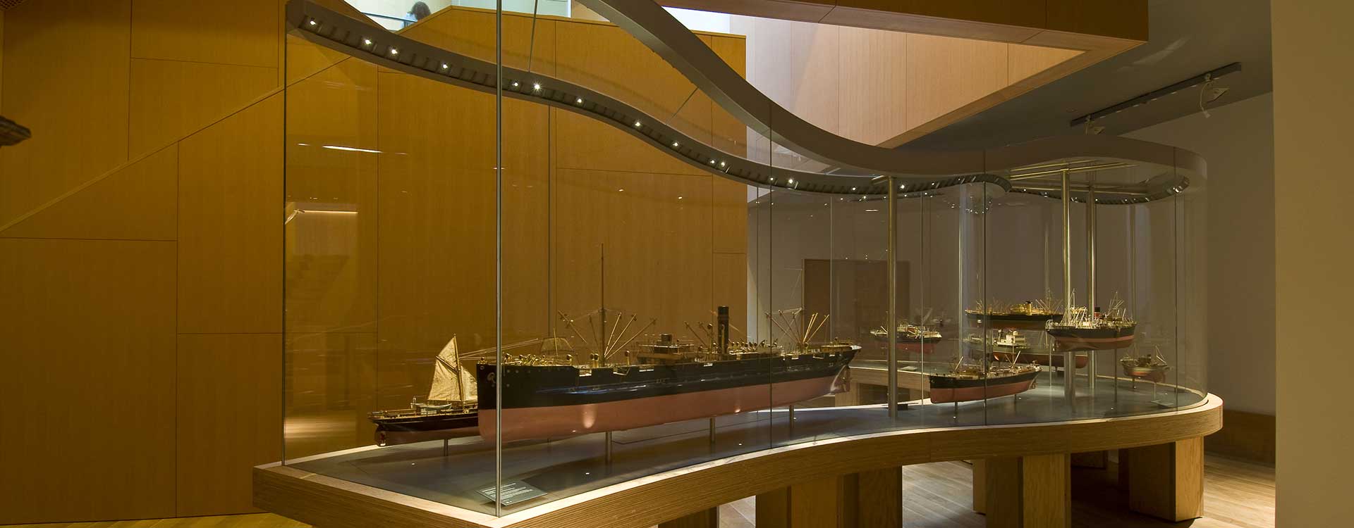 fiber optic lighting in the art gallery of ontario