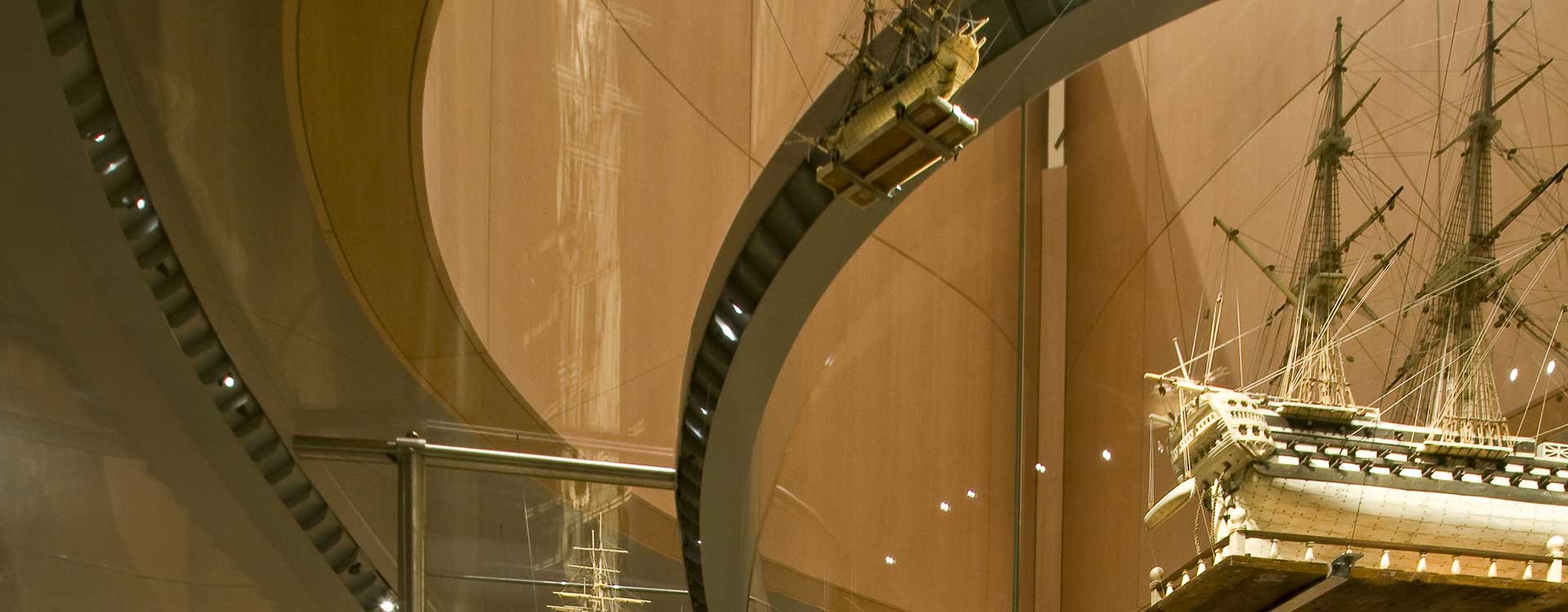 fiber optic lighting in the art gallery of ontario