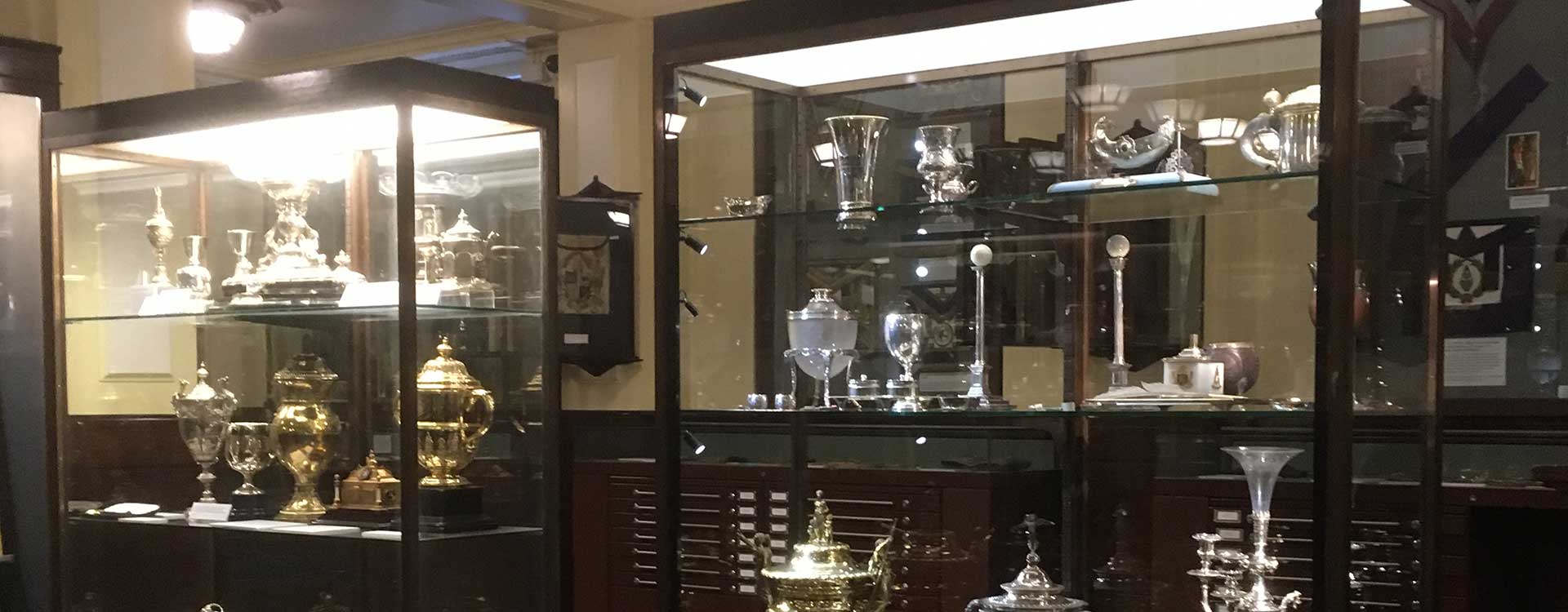 led lighting in the freemasons hall