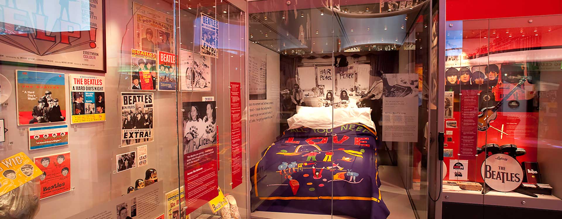 fiber optic lighting in museum of liverpool