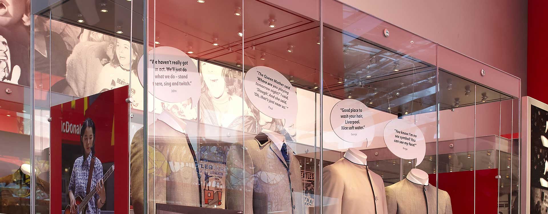 fiber optic lighting in museum of liverpool