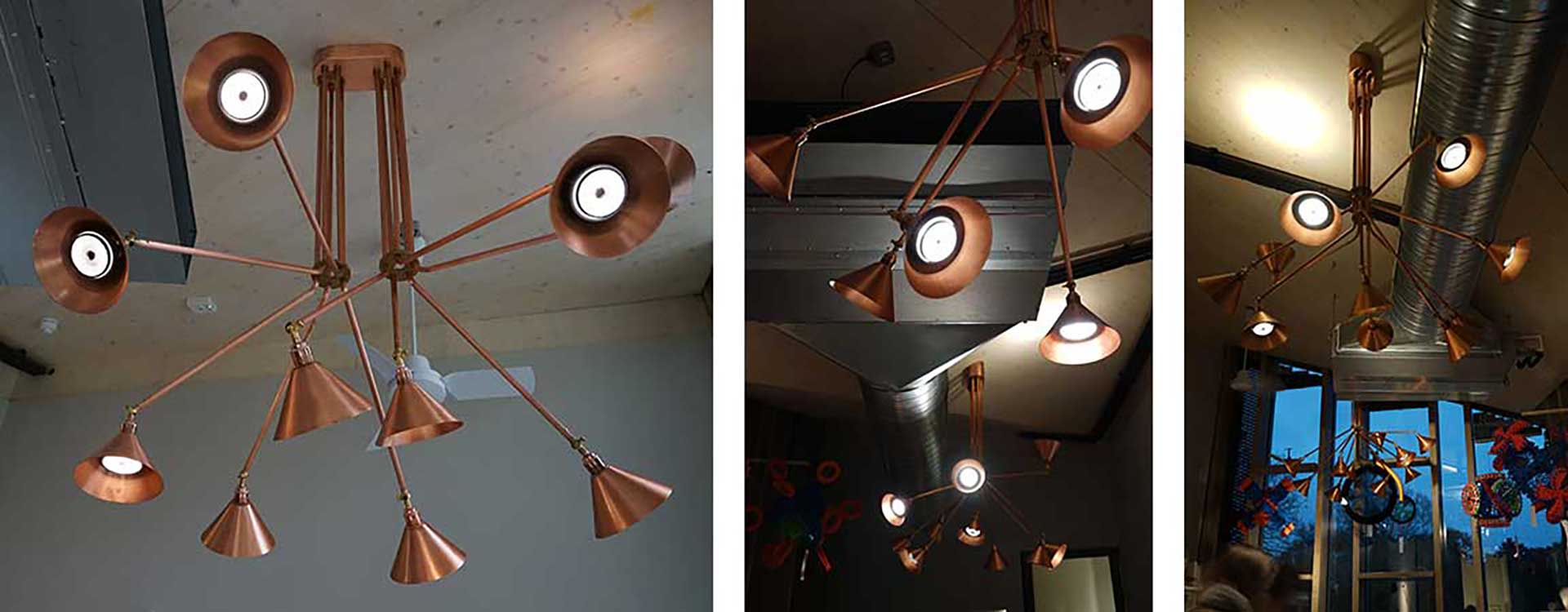 led lighting in the william heath robinson museum