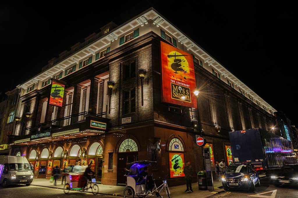 prince edward theatre refurbishment