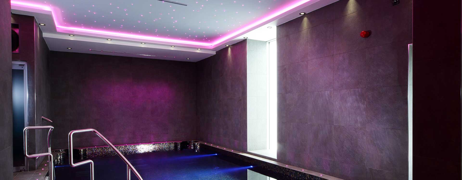 fiber optic lighting in the alan shearer centre