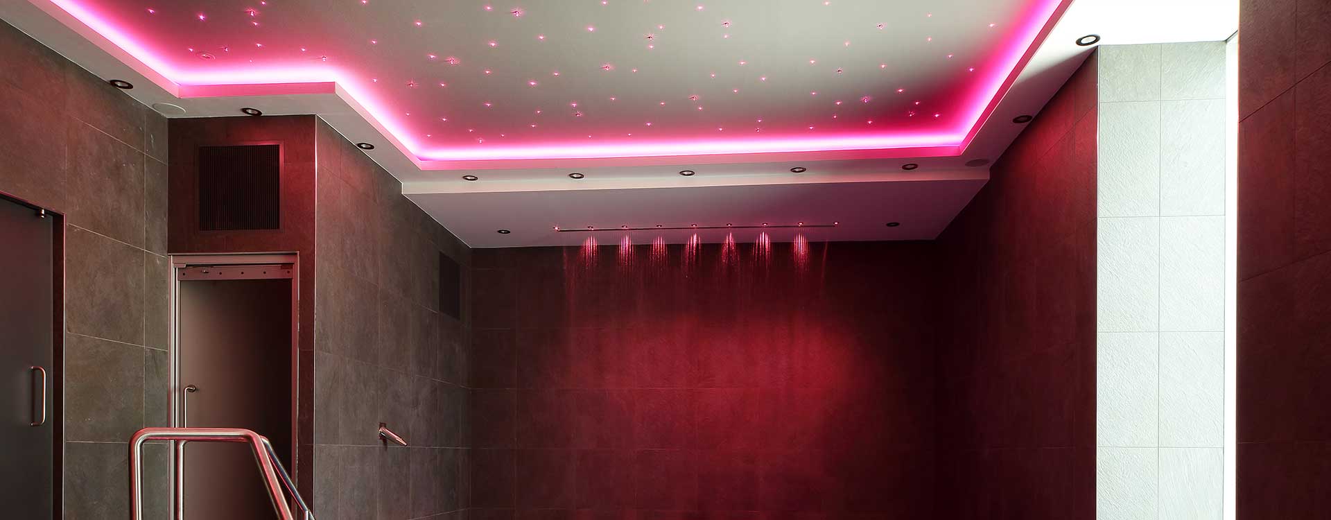 fiber optic lighting in the alan shearer centre