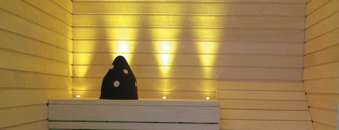 fiber optic lighting in a private pool