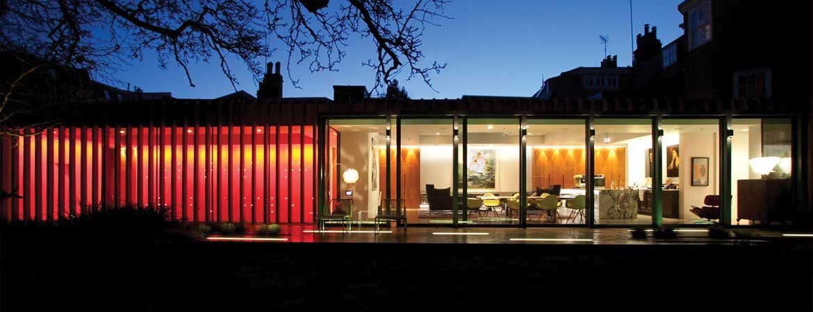 fiber optic lighting in a private pool