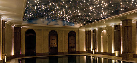 sauna star bullet lighting image