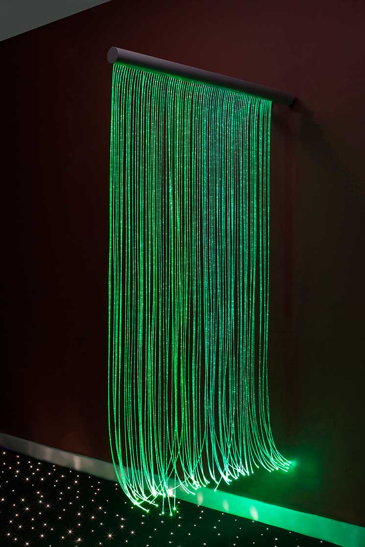 fiber optic sensory wall cascade image 4