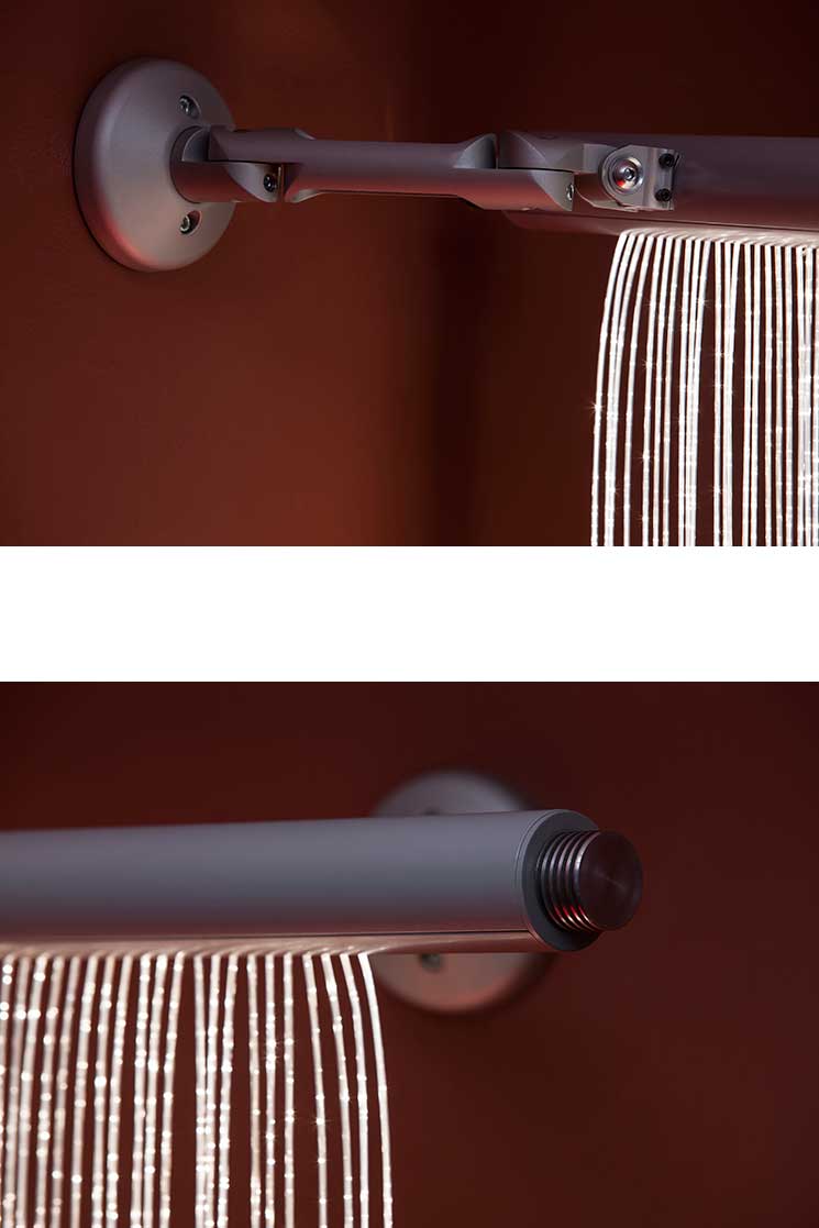 fiber optic sensory wall cascade image 5