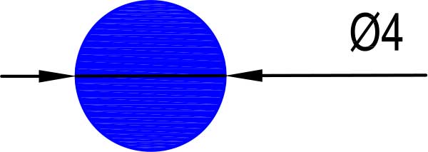 uv cabling dimensions